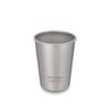Klean Kanteen STEEL CUP 4ER PACK, 295 ML Becher BRUSHED STAINLESS - BRUSHED STAINLESS