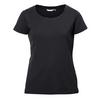  LANO SOLID TEE W Frauen - T-Shirt - BLACK