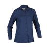  KAIPARO HEMP SHIRT W Damen - Outdoor Bluse - NIGHT BLUE