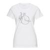  WOMEN' S YLYS T-SHIRT Frauen - T-Shirt - WHITE/PEACOCK