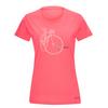  WOMEN' S YLYS T-SHIRT Frauen - T-Shirt - BRIGHT PINK