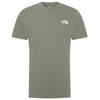The North Face M S/S SIMPLE DOME TEE Herren T-Shirt TNF BLACK - AGAVE GREEN