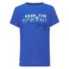  OCEAN WAVE T KIDS Kinder - T-Shirt - COASTAL BLUE