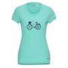  WOMEN' S CYCLIST T-SHIRT V Frauen - T-Shirt - PEACOCK