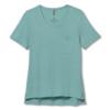 Royal Robbins VACATIONER S/S Damen T-Shirt CREME - CANTON TEAL