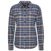 Patagonia W' S L/S ORGANIC COTTON MW FJORD FLANNEL SHIRT Damen Outdoor Bluse VISTA: NEW NAVY - ICE FJORD: DOLOMITE BLUE