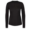  L/S CAP COOL MERINO SHIRT Frauen - Funktionsshirt - BLACK