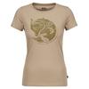  ARCTIC FOX PRINT T-SHIRT W Frauen - T-Shirt - SAND STONE