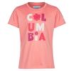 Columbia MIRROR CREEK SHORT SLEEVE GRAPHIC SHIRT Kinder Funktionsshirt CORAL REEF FLOWERY TYPE - CORAL REEF FLOWERY TYPE