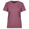  W WILDFLOWER EMBROIDERY T-SHIRT Damen - Funktionsshirt - CRUSHED BERRY HEATHER