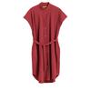  S/F SADDLE TO TABLE DRESS W Damen - Kleid - POMEGRANATE RED