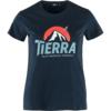 Tierra ORGANIC COTTON EVEREST TEE W Damen T-Shirt DEEP NAVY - DEEP NAVY