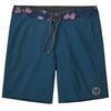 Patagonia M' S HYDROPEAK BOARDSHORTS - 18 IN. Herren Badehose GERRY PATCH: TIDEPOOL BLUE - GERRY PATCH: TIDEPOOL BLUE