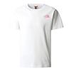 The North Face G S/S RELAXED REDBOX TEE Kinder T-Shirt LUPINE - TNF WHITE