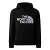 The North Face B DREW PEAK P/O HOODIE Kinder Kapuzenpullover TNF BLACK - TNF BLACK