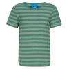 Finkid MAALARI Kinder T-Shirt DOVE/ REAL TEAL - GREEN BAY/ DEEP GRASS