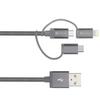 3IN1 CABLE 1,2M (MICRO USB / USB-C / LIGHNING) 1