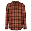 Royal Robbins LIEBACK ORGANIC COTTON FLANNEL L/S Herren Outdoor Hemd JAVA TIMBER COVE PLD - BAKED CLAY TIMBERCOVE PLD