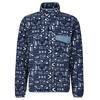 Patagonia M' S LW SYNCH SNAP-T P/O Herren Fleecepullover FITZ ROY PATCHWORK: BELAY BLUE - NEW VISIONS: NEW NAVY