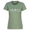 Vaude CYCLIST T-SHIRT V Damen T-Shirt CASSIS - WILLOW GREEN UNI