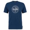 Mountain Equipment ROUNDEL MENS TEE Herren T-Shirt CONIFER - DENIM BLUE