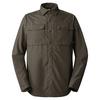 The North Face M L/S SEQUOIA SHIRT Herren Outdoor Hemd NEW TAUPE GREEN - NEW TAUPE GREEN