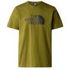 The North Face M S/S EASY TEE Herren T-Shirt DESERT RUST - FOREST OLIVE