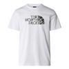 The North Face M S/S EASY TEE Herren T-Shirt SMOKED PEARL - TNF WHITE/TNF BLACK BET