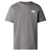 The North Face M S/S REDBOX TEE Herren T-Shirt STEEL BLUE - SMOKED PEARL