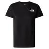 The North Face W S/S REDBOX TEE Damen T-Shirt TNF WHITE - TNF BLACK