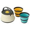 Sea to Summit FRONTIER UL COLLAPSIBLE KETTLE COOK SET, 3 Piece Kaffeekessel ASSORTED - ASSORTED