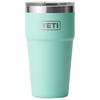 Yeti Coolers SINGLE 20 OZ STACKABLE CUP Thermobecher WHITE - SEAFOAM